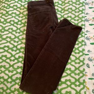 J Brand skinny cords sz 28